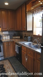 Kitchen before