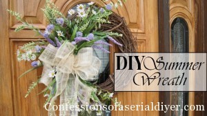 DIY Summer Wreath