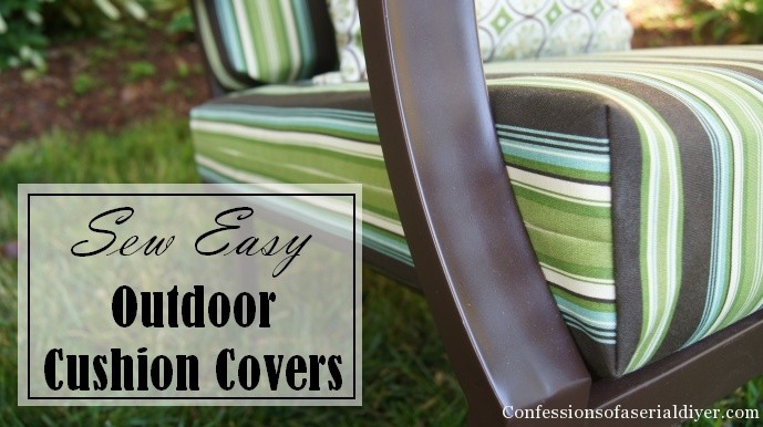 Sew Easy Outdoor Cushion Covers (Part 1) | Confessions of a Serial Do 