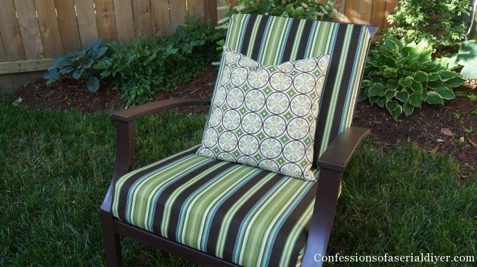 how to recover outdoor cushions