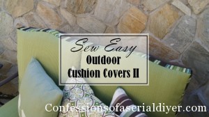 Another easy way to sew outdoor cushion covers