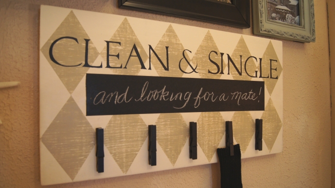 laundry room sign