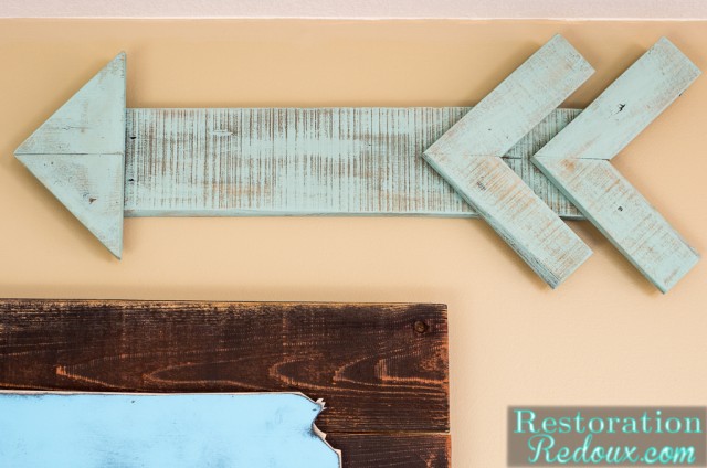 How to Make an Arrow from a Pallet from Restoration Redoux