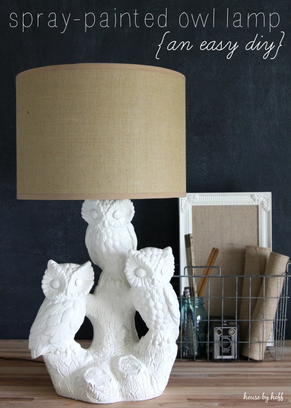 A Spray Painted Lamp from House by Hoff