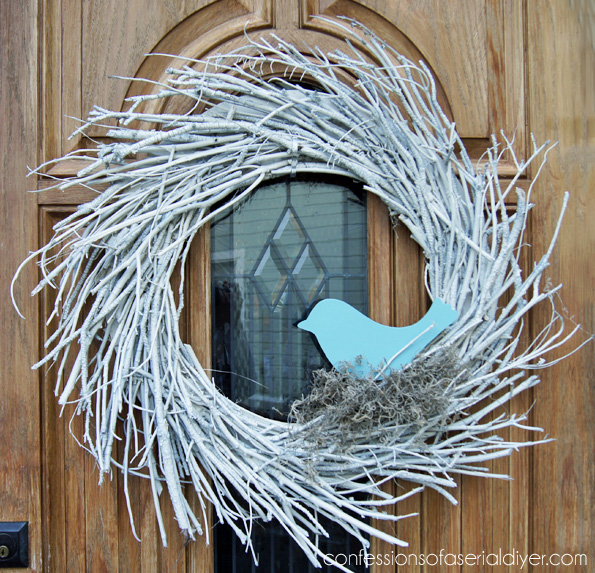 Winter Twig Wreath Perfect for after the Holidays through Spring!