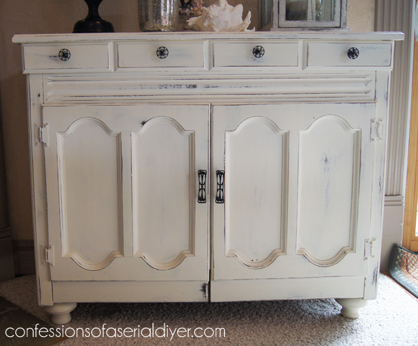 Sewing Cabinet Makeover 