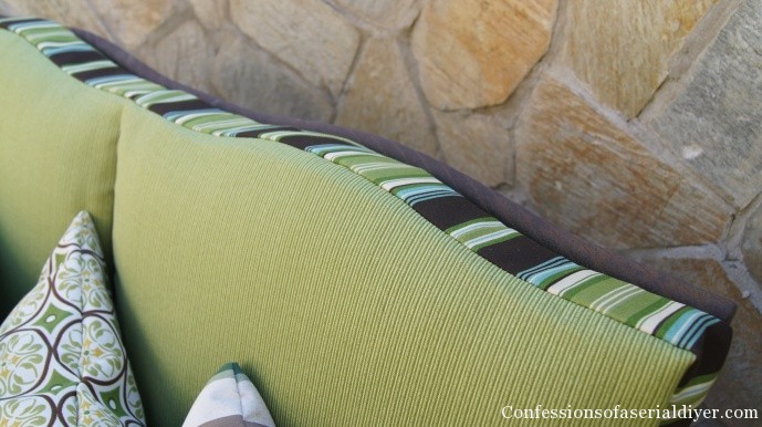 Sew your own outdoor cushion covers