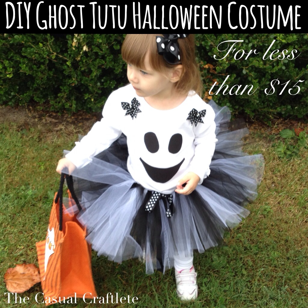 Cute girl ghost costume