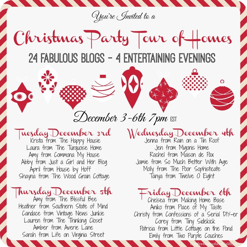 Christmas Party Tour of Homes graphic