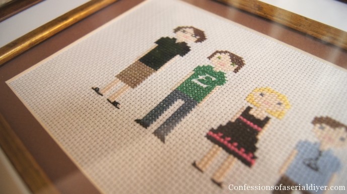 Cross-Stitch People- Fun Gift Idea!