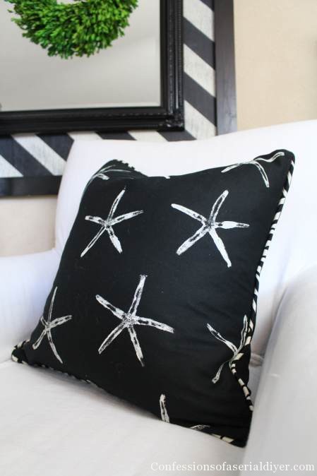 How to add piping to pillows