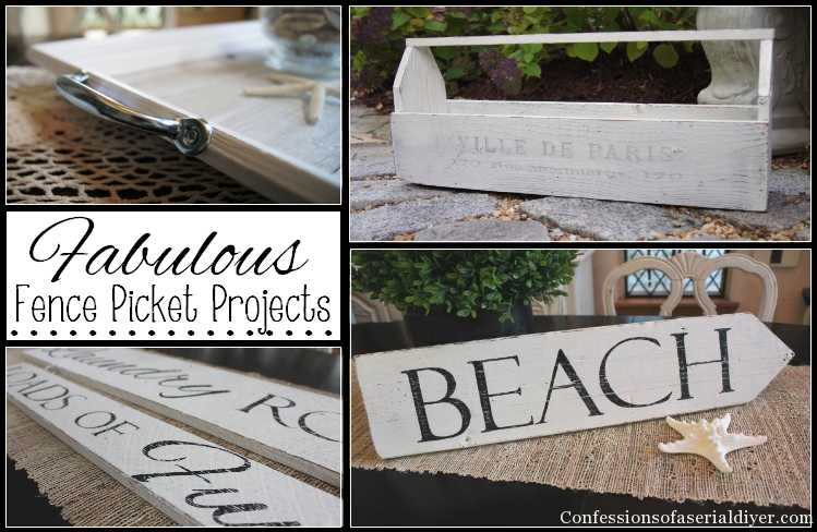 Fabulous Fence Picket Projects (most were free!)