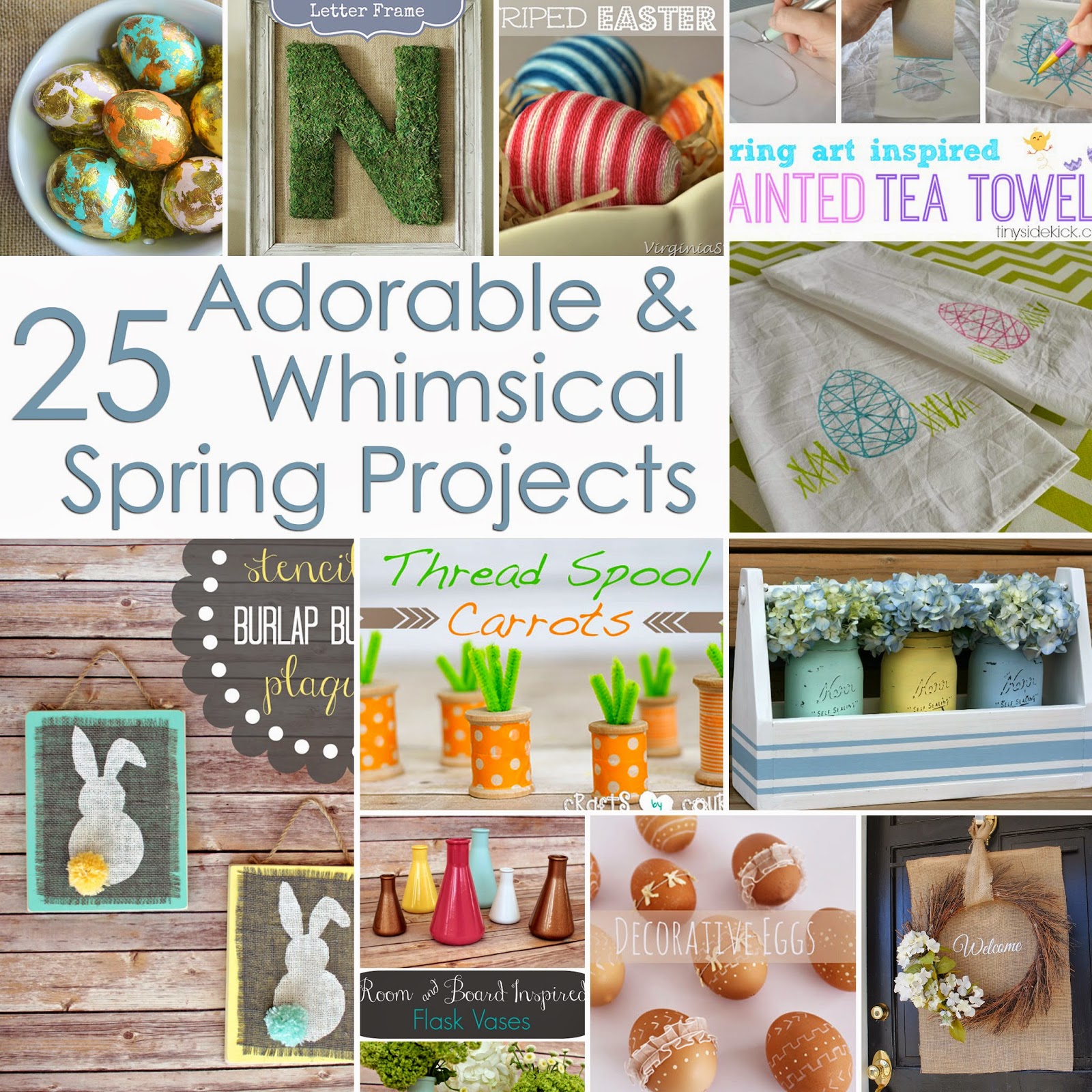 25 Adorable Spring Projects