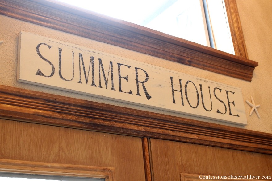 PB Inspired Summer House SIgn