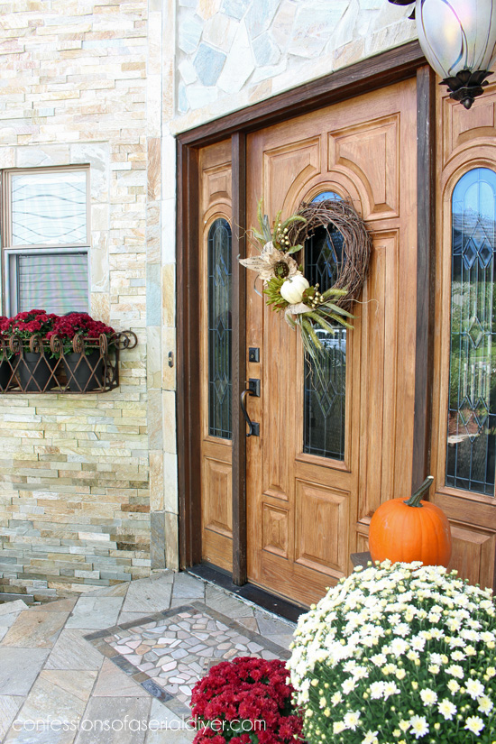 Fall Front Porch and Wreath Turorial