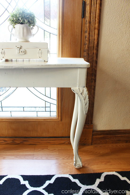 Clawfoot Console Table