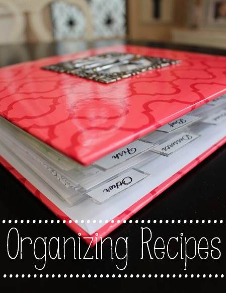 Organizing Recipes