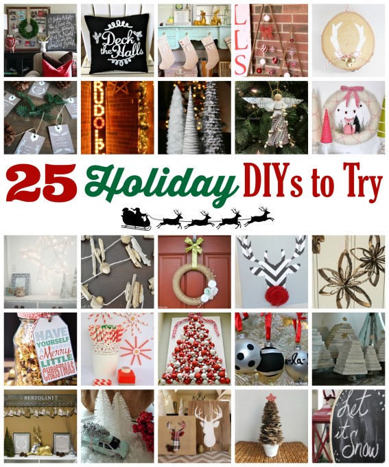 25 Holiday DIYs