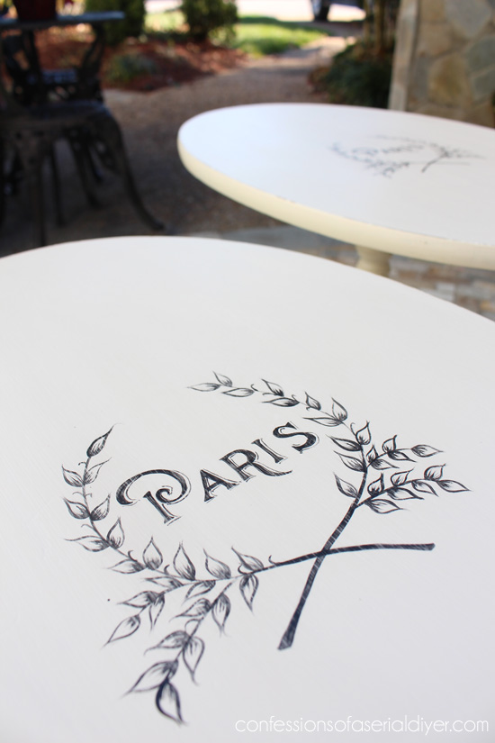 Petite Paris Tables 
