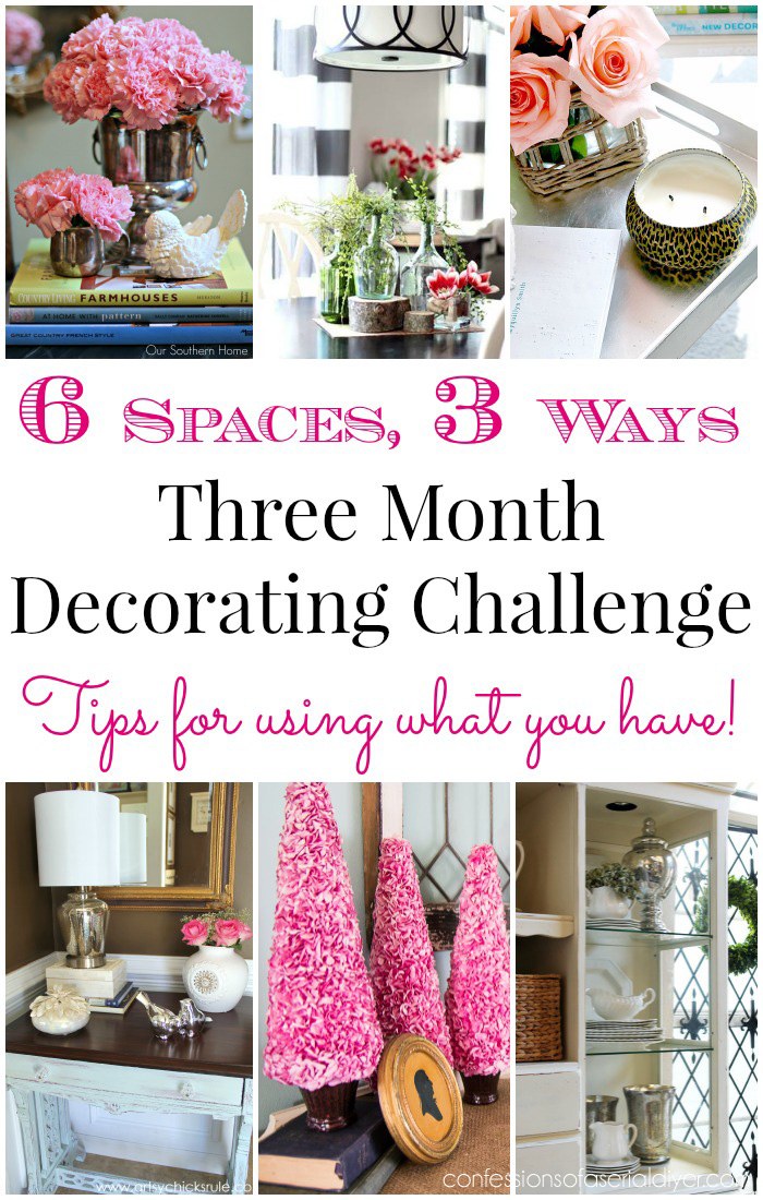 Three Month Decorating Challenge: Shopping Your Home