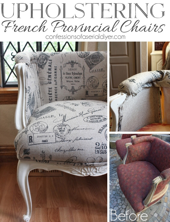 How to Upholster a French Provincial Chair