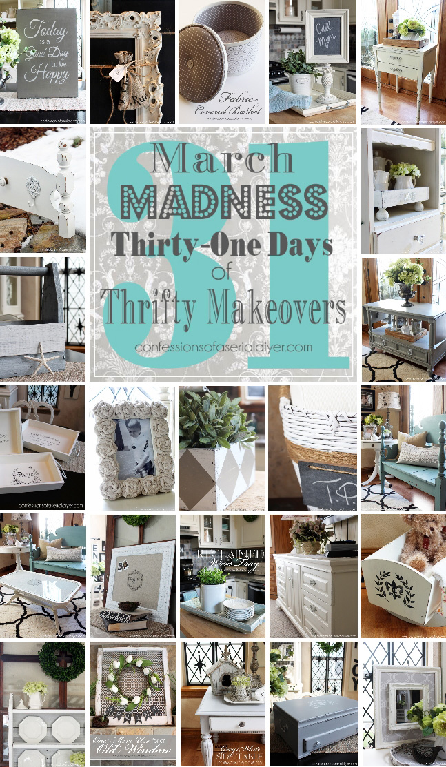 March Madness, 31 Thrifty Makeovers in 31 Days!
