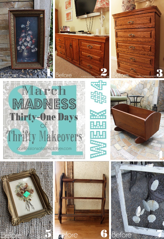 March Madness Week #4 of 31 Days of Thrifty Makeovers!