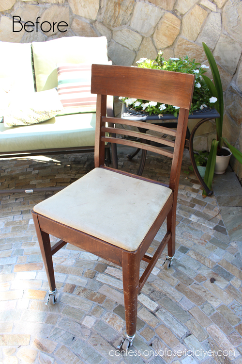 Sewing Chair with Secret Drawer 1