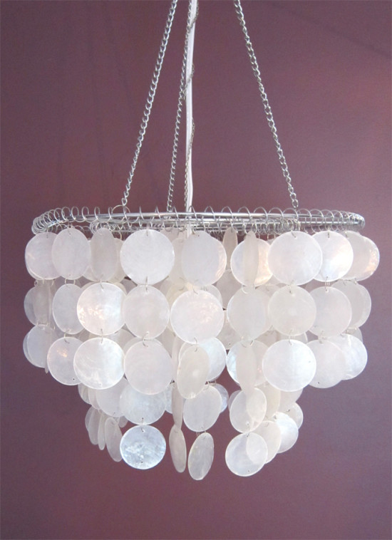 Restoration Chandelier Hack from The Honeycomb Home