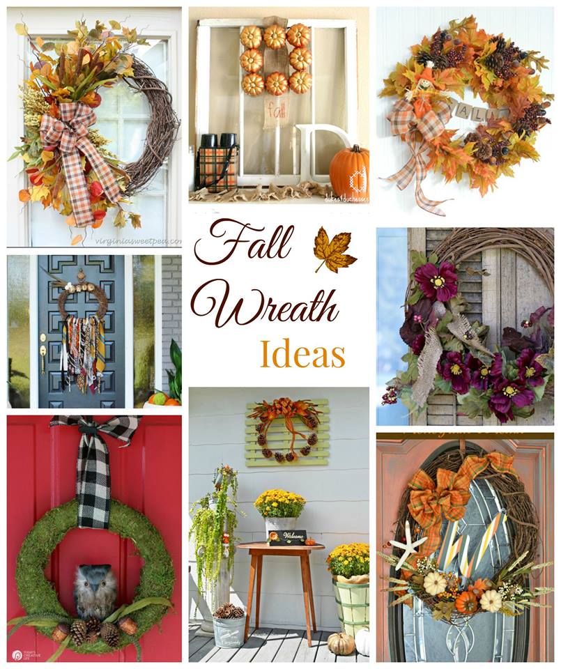 8 Festive Fall Wreath Ideas