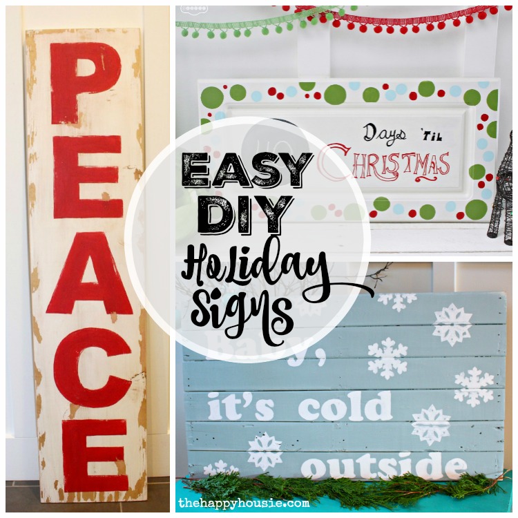 Holiday Sign Ideas