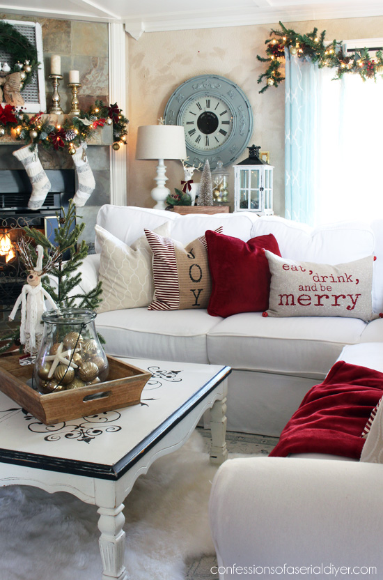 Christmas Home Tour 2015 with Confessions of a Serial Do-it-Yourselfer