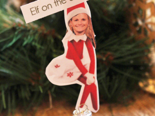 A fun christmas place card idea