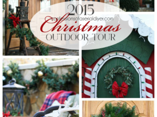Christmas Outdoor Tour from Confessions of a Serial Do-it-Yourselfer