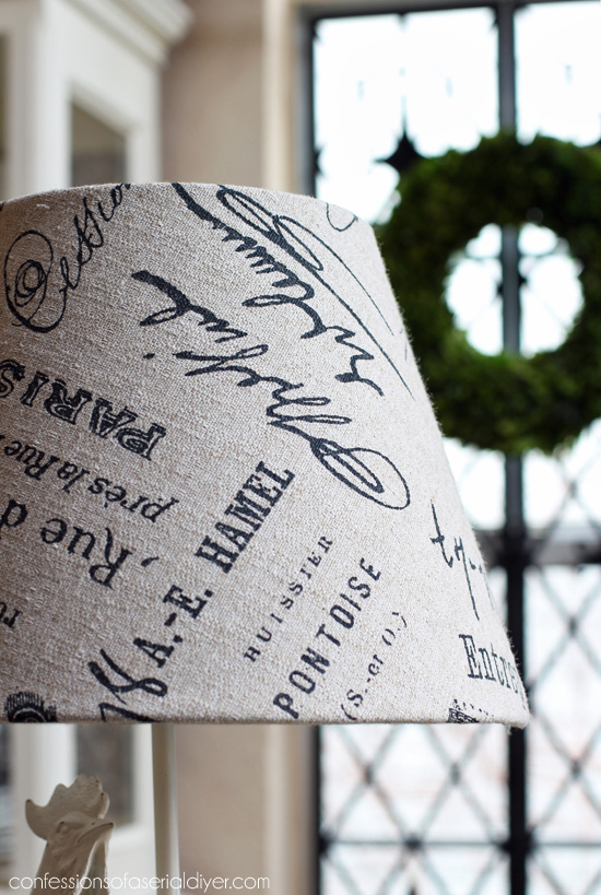 How to recover a lampshade from Confessions of a Serial Do-it-Yourselfer