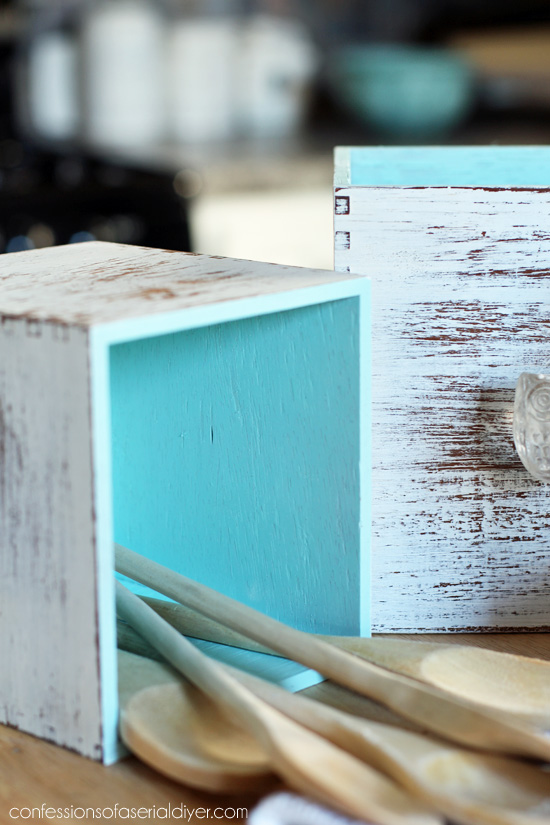 These thrift store boxes got an easy update. Confessions of a Serial Do-it-Yourselfer