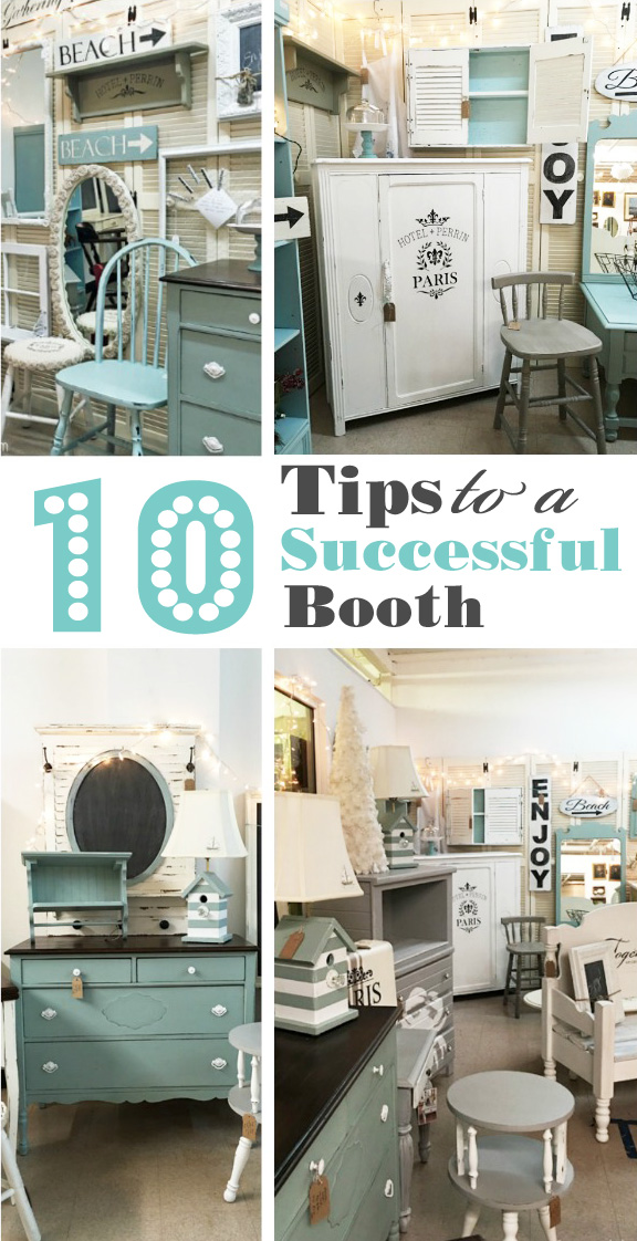 10+ Tips for having a successful booth in a retail space from Confessions of a Serial Do-it-Yourselfer