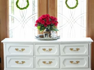 Vintage French Provincial Dresser Makeover