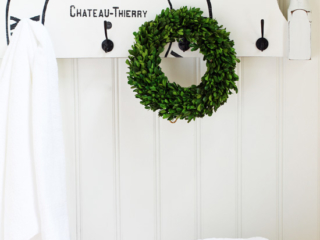 Repurpose an old headboard into fresh new decor!