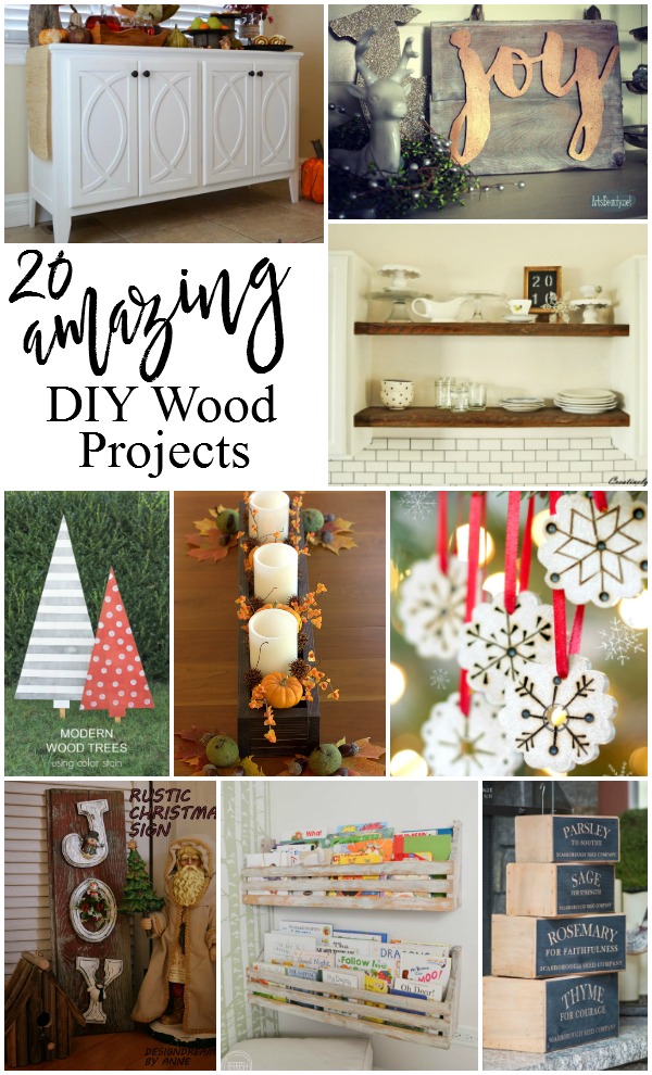 20 Amazing DIY Wood Projects