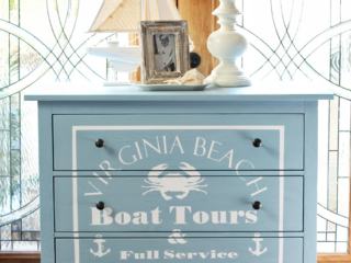 Nautical Dresser Makeover