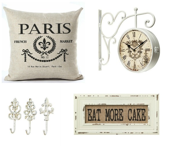 Shabby Chic/French Inspired Home Decor Gift Guide