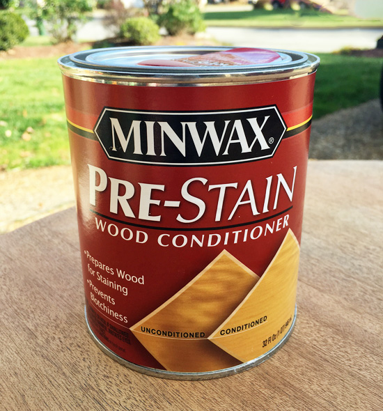 Minwax pre-stain wood conditioner