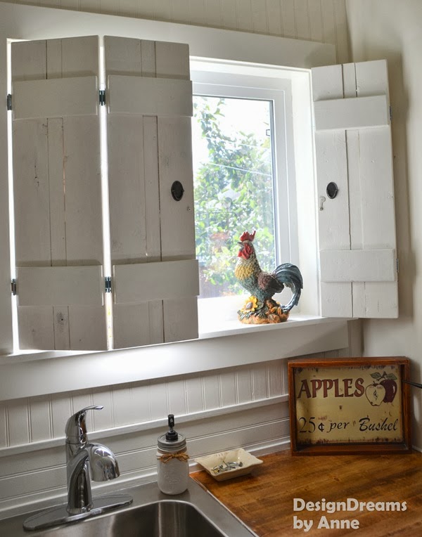 DIY Rustic Shutters for $10 from Design Dreams by Anne