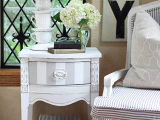 Petite Side Table Update