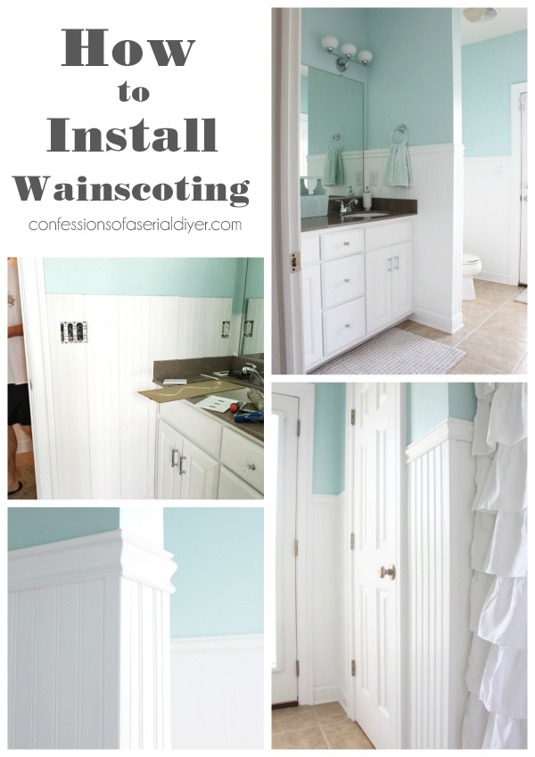 How to install Wainscoting Step by Step