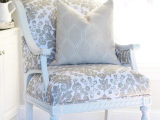 Upholstered Thrift Store Chair Makeover