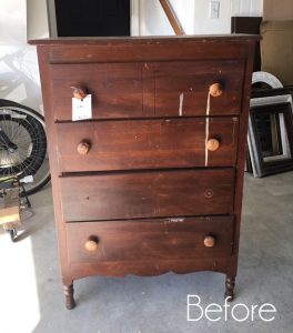 $30 Thrift Store Dressing Table Makeover | Confessions of a Serial Do ...