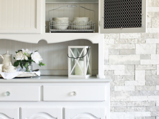 Coastal Cottage Hutch Makeover