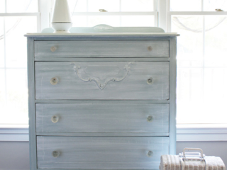 How to whitewash over a painted finish from confessionsofaserialdiyer.com